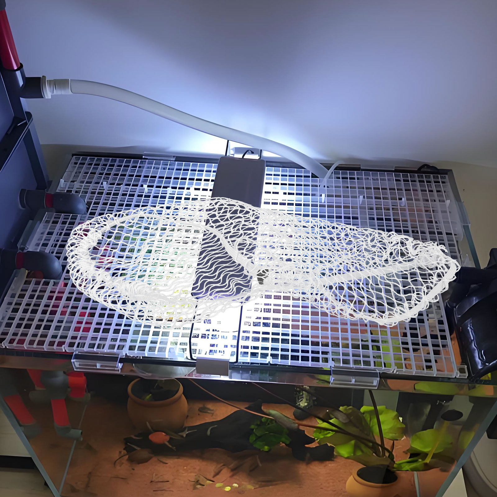 Aquarium Nylon Top Cover 40x20 - đánh giá và giá Screen Top Mesh