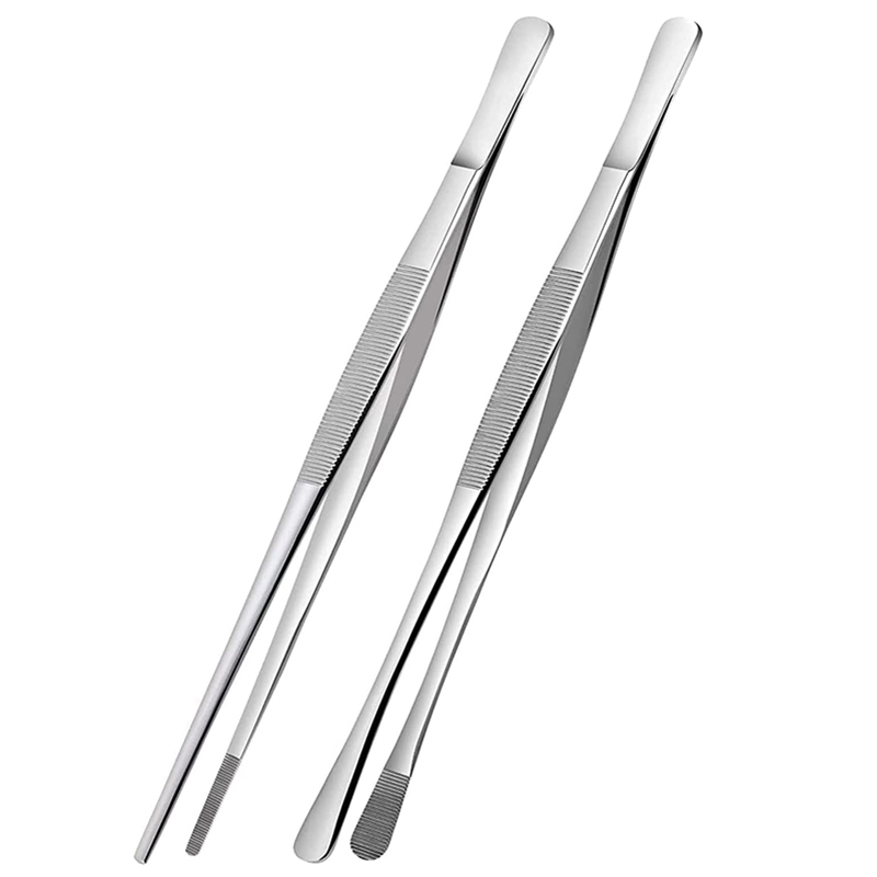 2Pcs 12-Inch Kitchen Cooking T - đánh giá và giá Feeding Tong Stainless
