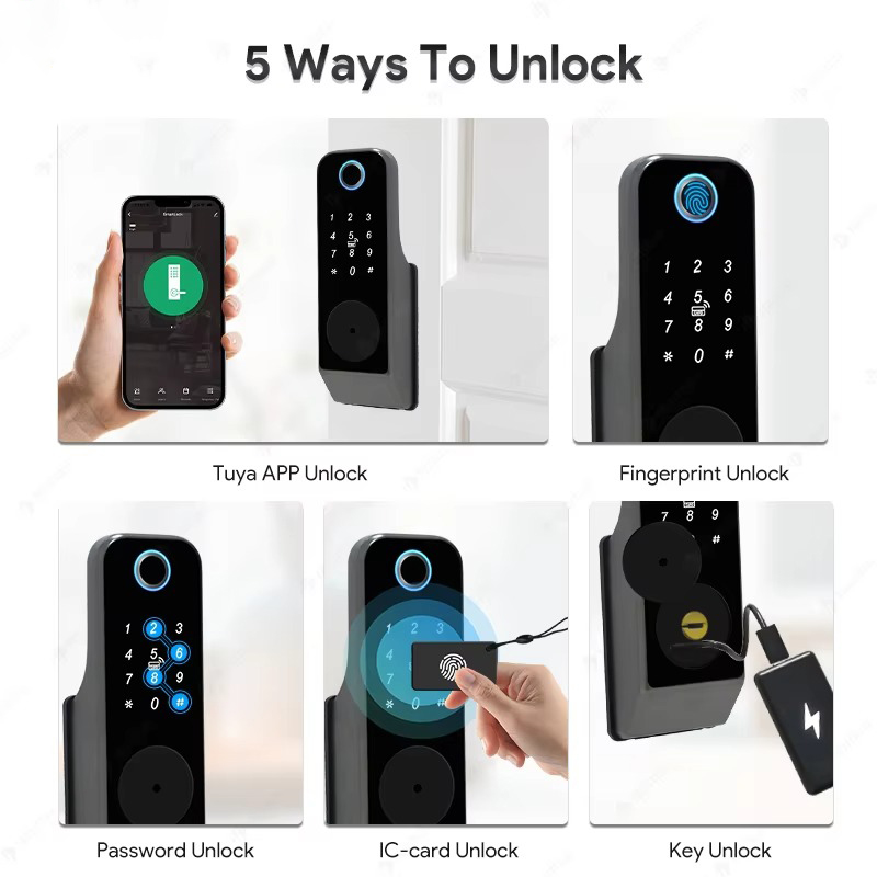 Waterproof Fingerprint Lock Tu - đánh giá và giá Glass Door Hinge