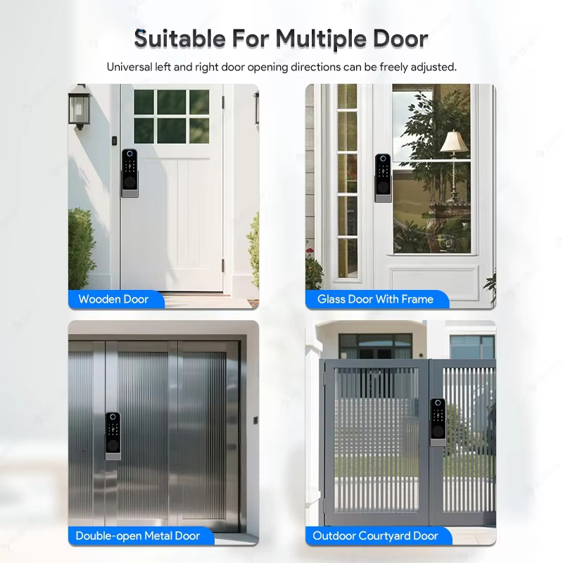 Waterproof Fingerprint Lock Tu - đánh giá và giá Glass Door Hinge