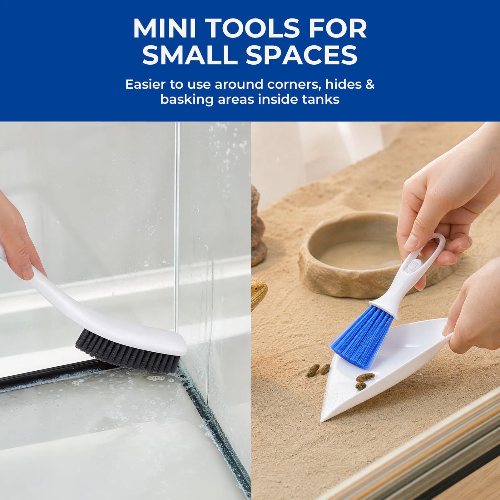 Reptile Tank Cleaning Kit With - đánh giá và giá Feeding Tong Stainless