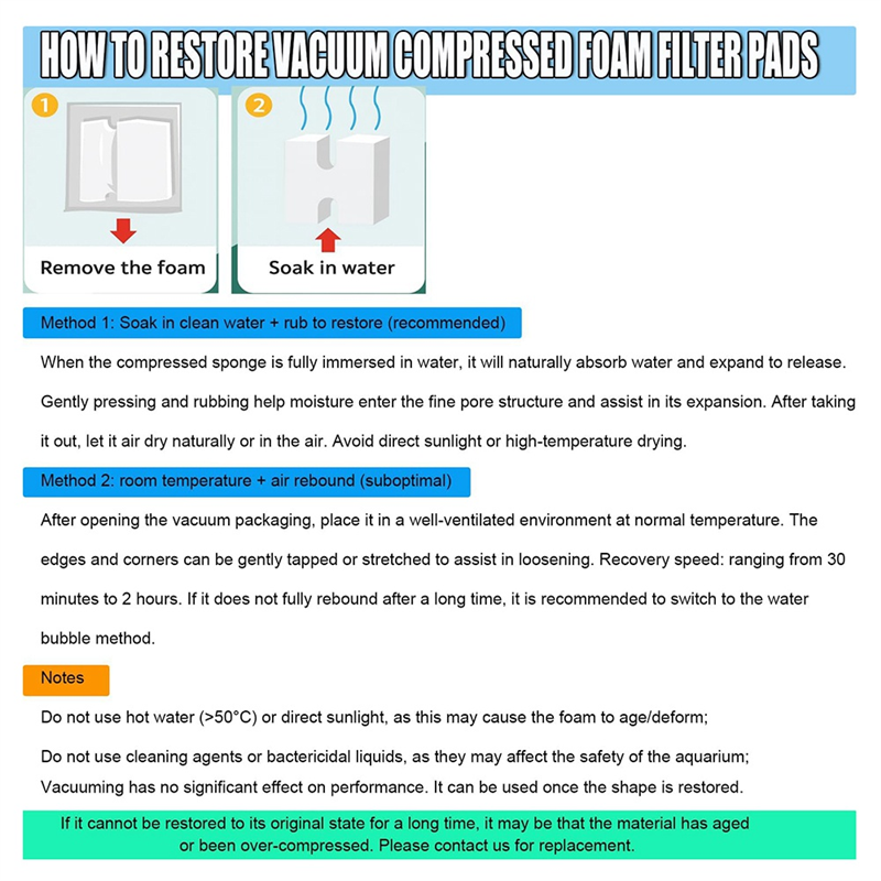 【GIFT】Replacement Foaming Filt - đánh giá và giá Aquael Filter Fzn