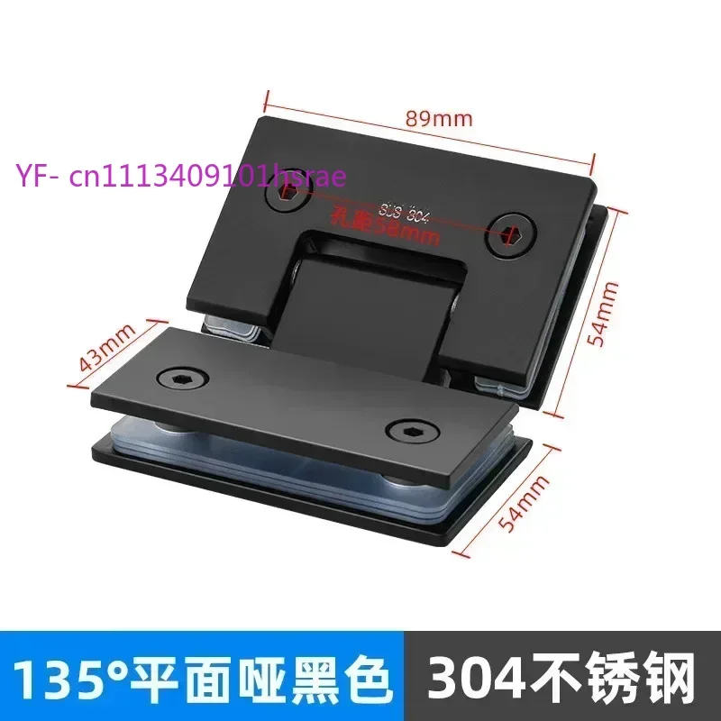 304 Stainless Steel Frameless  - đánh giá và giá Glass Door Hinge