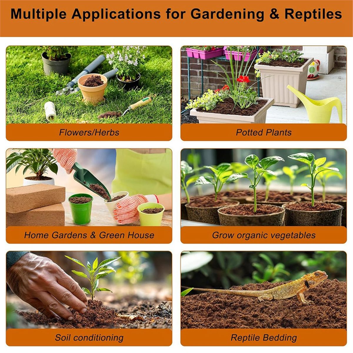 HITL 3 Pack Bricks, for Plants - đánh giá và giá Substrate Coconut Fiber