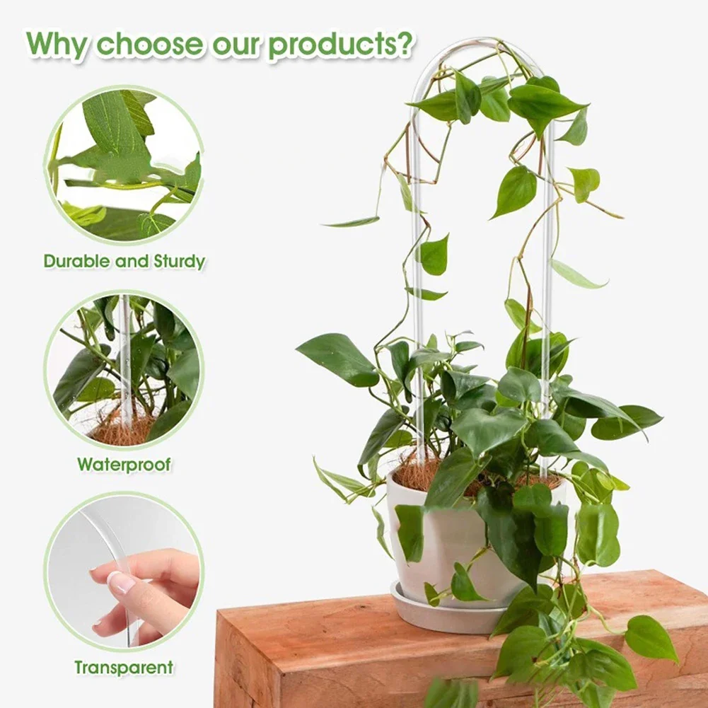 U Shaped Acrylic Trellis Suppo - đánh giá và giá Vine Climbing Plastic
